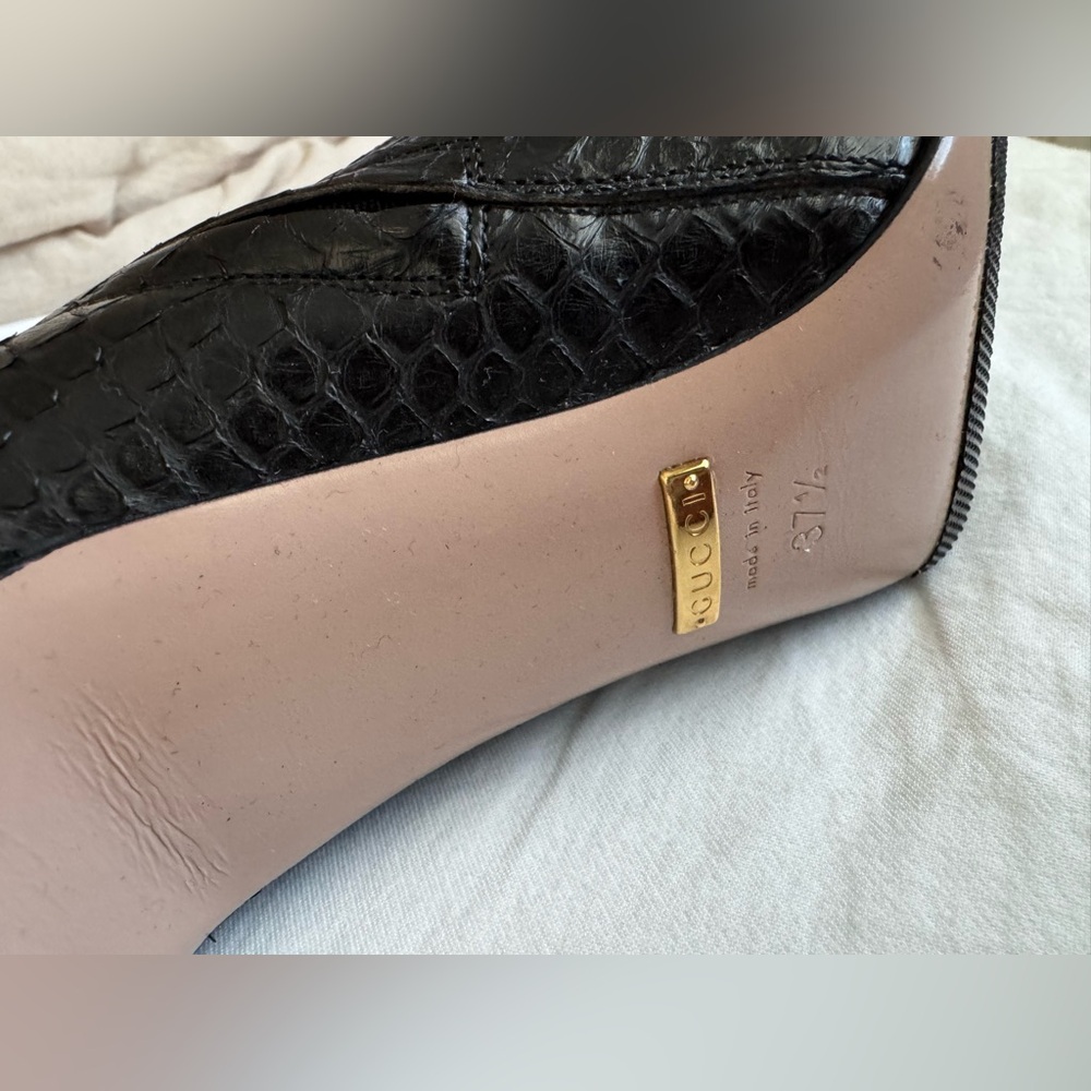 Gucci python boots - Picture 4 of 7